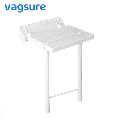 Çin Bacaklar ile Pürüzsüz Yüzey Boyutu Dayanıklı Güvenlik Duvara Monte Duş Koltuk 32.5 * 32.5 * 49 cm Tedarikçi