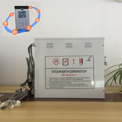 Çin Paslanmaz Çelik Tank ve Su Seviyesi Probları ile Yenilikçi Beyaz 12kw Buhar Jeneratörü Tedarikçi