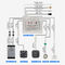 240V 6KW Elektrikli Buhar Jeneratörü, Dokunmatik Ekran Tasarımı / MP3 Fonksiyonlu Tedarikçi